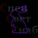 Световая фигура 2d Заяц