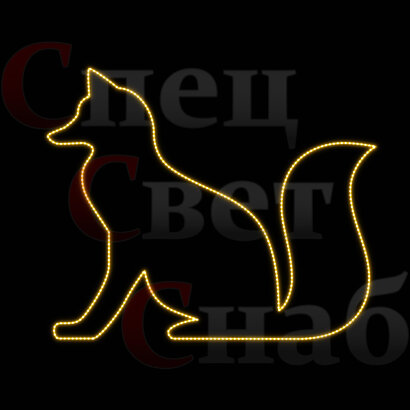 Световая фигура 2d Лиса