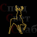 Светодиодная фигура 2D Олень с копытцем